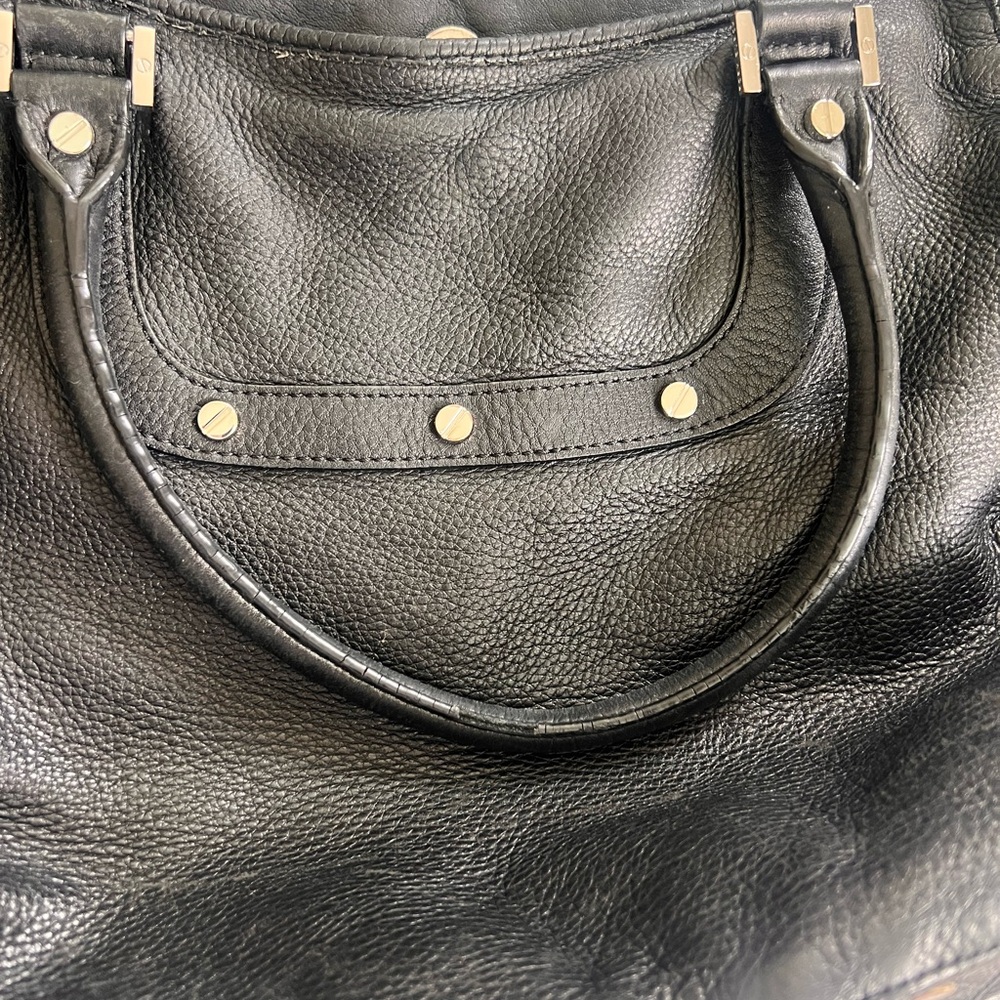 Tory Burch Black Leather Hobo Bag - Picture 6 of 7